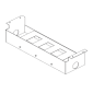 Single sided Horizontal Cable Manager 06